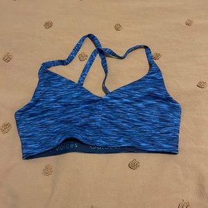 Outdoor Voices Freeform Bralette Blue